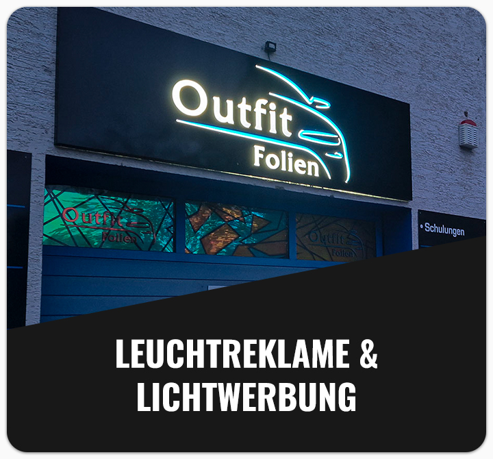 Werbetechnik Buling, Bochum, Ruhrgebiet, Services, Slider, Leuchtreklame & Lichtwerbung
