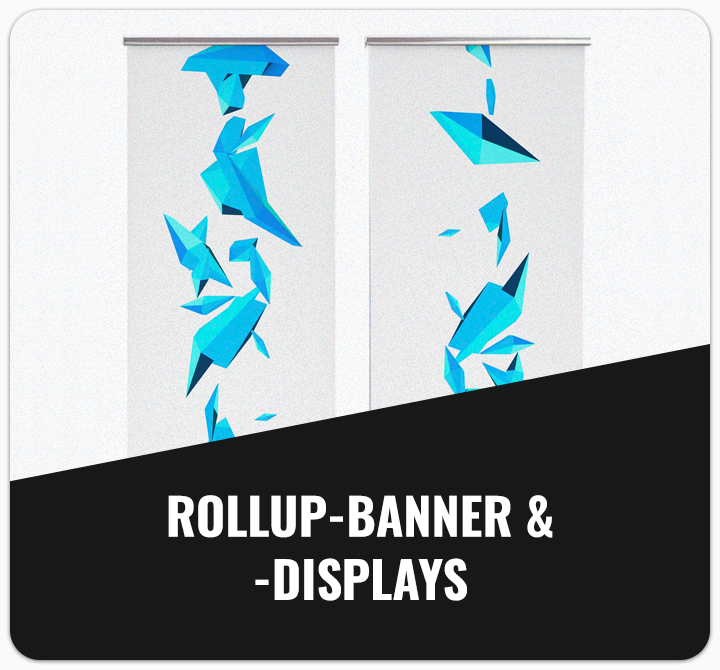 Werbetechnik Buling, Bochum, Ruhrgebiet, Services, Slider, Rollup-Banner & -Displays
