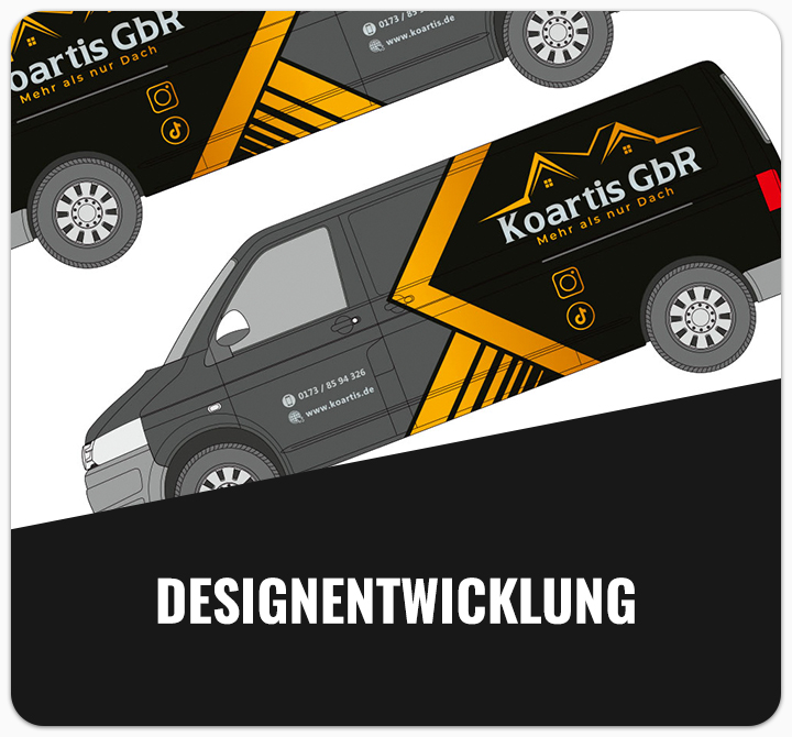 Werbetechnik Buling, Bochum, Ruhrgebiet, Services, Slider, Designentwicklung